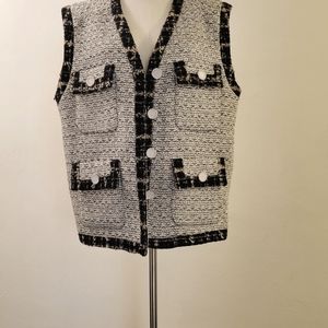Tweed vest
